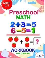 Schoolhome Kids Preschool Math Workbook for Toddlers Age Paperback  UK IMPORT 