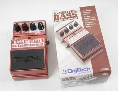 DigiTech Bass Squeeze Dual Band X-Serie Kompressionseffektpedal