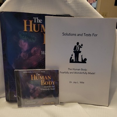 Apologia The Human Body: Fearfully And Wonderfully Made  SET With Tests and CD