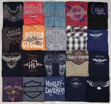 Vintage 90s-00s Harley Davidson Women’s T-Shirts Lot of 20 Mixed Sizes Rare