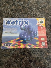 Nintendo 64 N64 WETRIX  video game BRAND NEW and FACTORY SEALED rated E Everyone