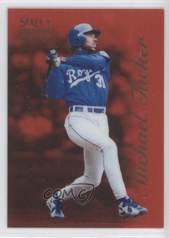 1996 Select Certified Edition Red /1800 Michael Tucker #76 2f5