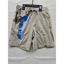 Members Mark Boys Luxe Short Washed Stone Tan Size L 10/12 NWT New