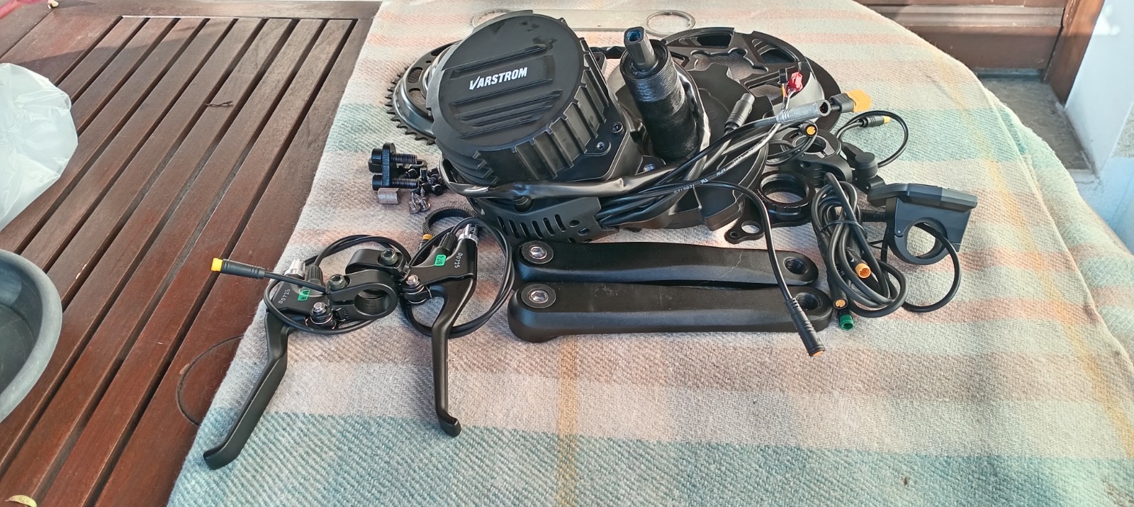 Kit moteur de pédalier Tongsheng TSDZ16 48V 1000W pour vélo boîtier 68mm