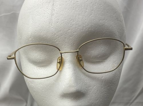 Vintage Gold Personal Optics DP 15522 +1 75 Glasses Frames - Picture 1 of 5