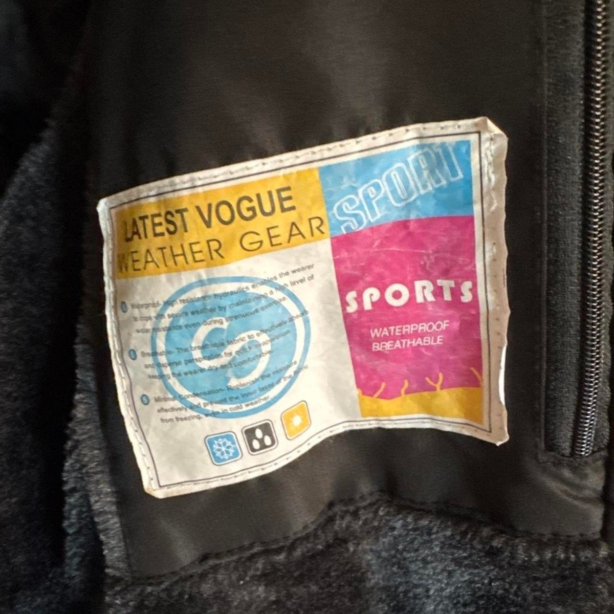 Black Moerdeng Unco & Boror jacket size M  jacket View 3