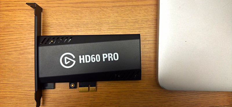 Elgato HD60 Pro PCIe x1 Game Capture Card HDMI In/Out Digital 60 Mbps