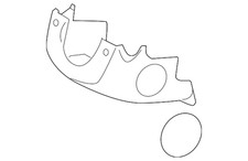 Genuine Kia Lower Column Cover 84850-1W000HU