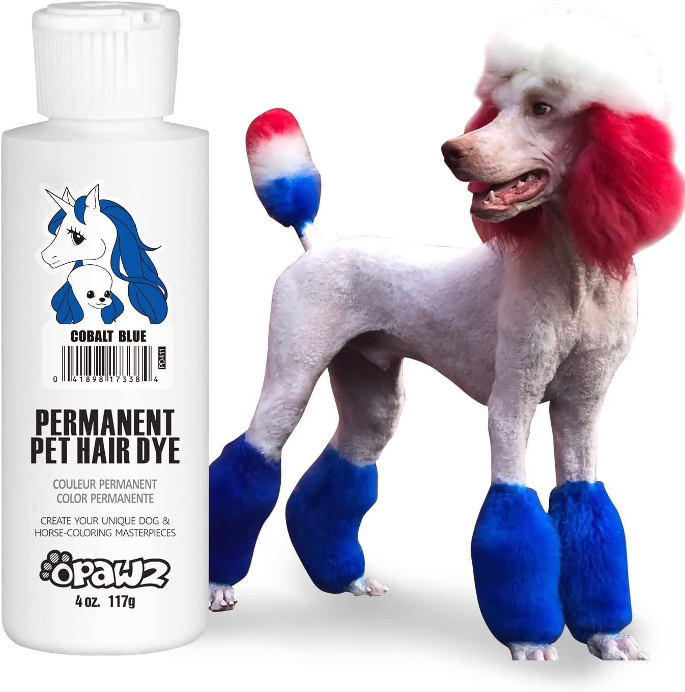 Permanent Dog Hair Dye, Pet Hair Dye Safely Used by Grooming Salons for a Decade