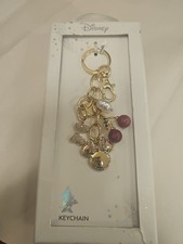 Disney Minnie Mouse Red Cherry Bag Charm Keychain