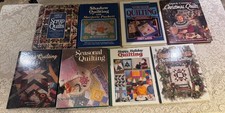 Mixed Lot Of 8 Vintage Quilting Books