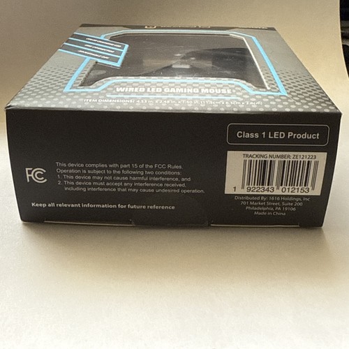 Wired Led Light Gaming Mouse - Picture 6 of 6