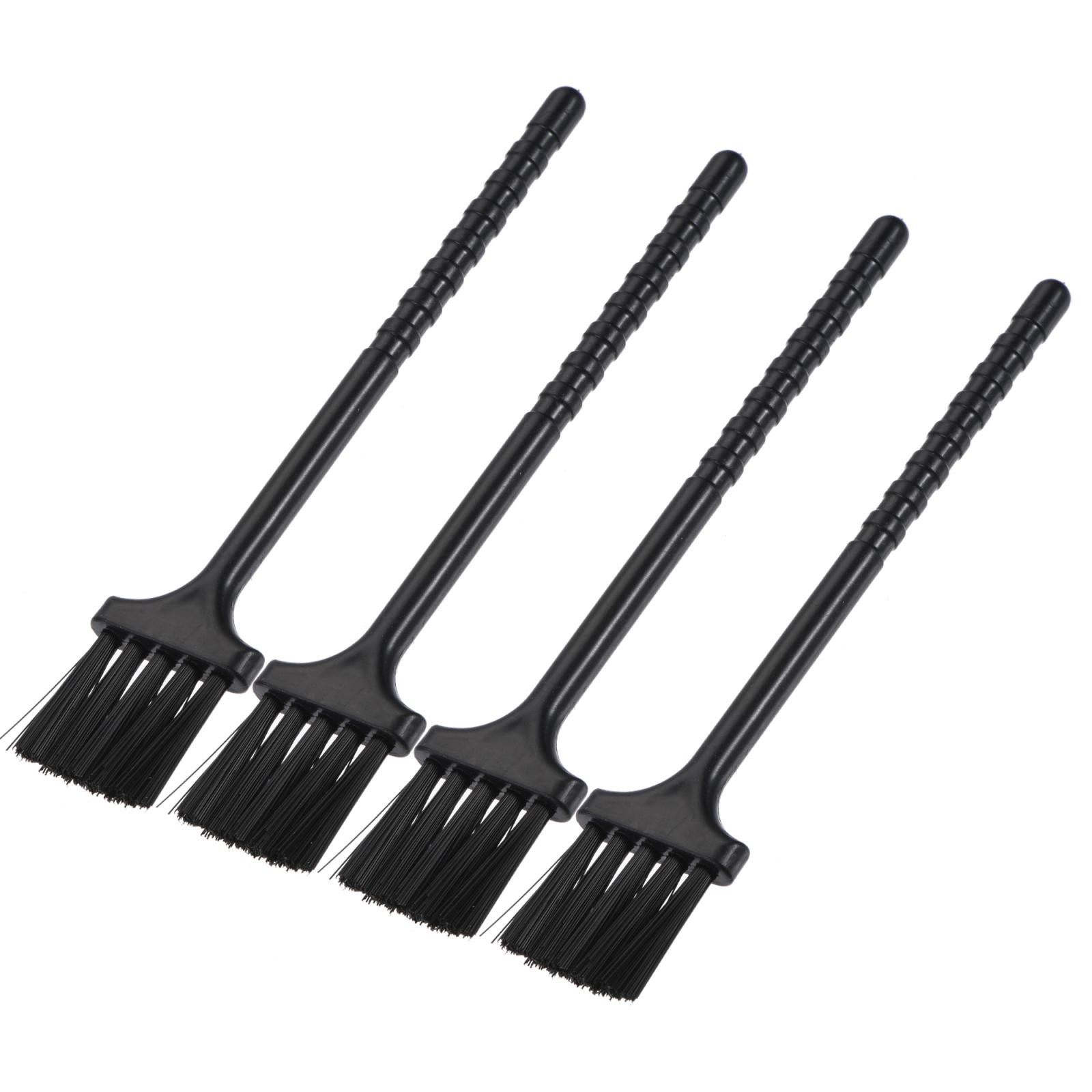 Cleaning Brush Tools Black With 5.2 Inch Plastic Handle