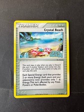 CRYSTAL BEACH 75/100 EX CRYSTAL GUARDIANS HOLO STAMPED POKEMON CARD ENG *2 on eBay