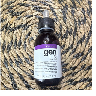 genUS Keratin Restructuring Leave-In Lotion 125ml 4.22 fl oz