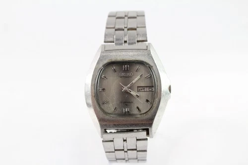 Vintage Seiko Gradient Dial Automatic Day/Date Watch Ref 7009-5010 Working