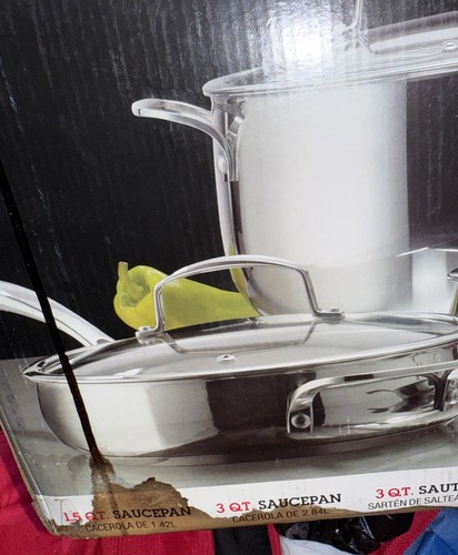 Belgique 11 Piece Stainless Steel Cookware Set - Picture 3 of 3