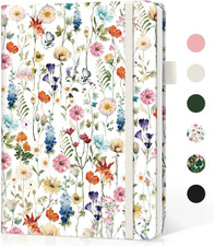 Lined Journal Notebook for Women  Men, Hardcover Leather Journal for Writing, A