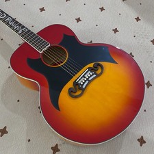 J-200 Johnny Cash spruce top Mother of pearl fingerboard inlay US Warehouse