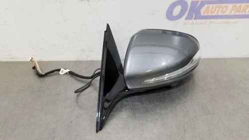 14-17 MERCEDES S550 OEM EXTERIOR SIDE VIEW MIRROR GRAY DRIVER LEFT