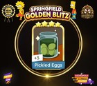 GOLDEN BLITZ ⭐️ PICKLED EGGS ⚡️ MONO_POLY_GO 4S  STICKERS CARDS⚡️