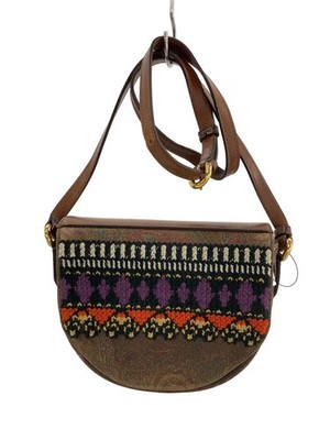 ETRO Shoulder Bag Multicolor Paisley 1G483-7059 Embroidery