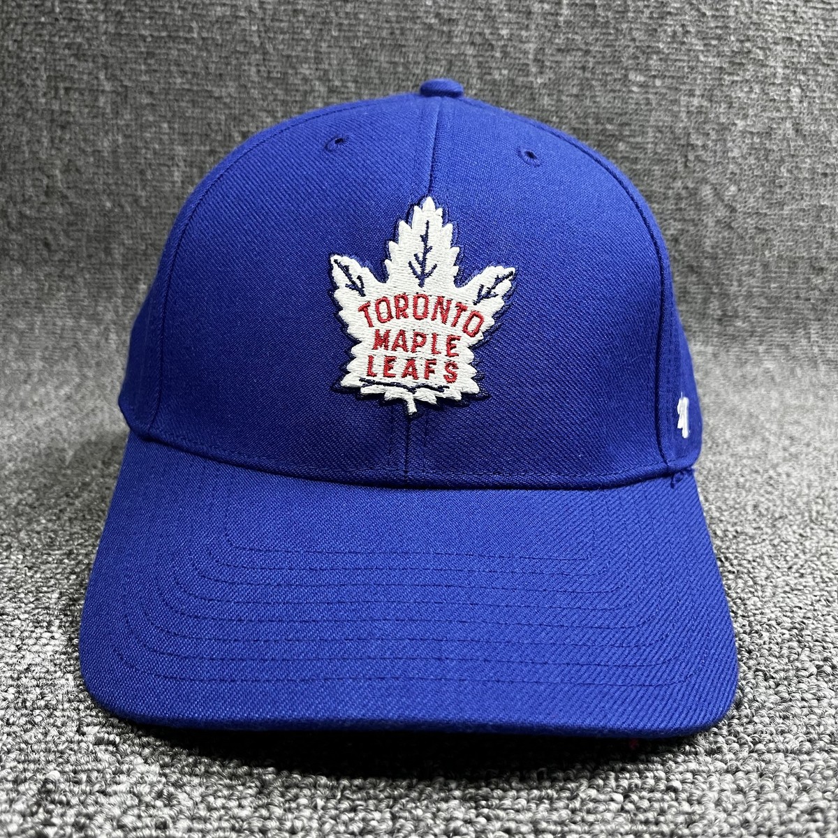 Toronto Maple Leafs '47 MVP Snapback Hat Blue Adjustable NHL Hockey Cap