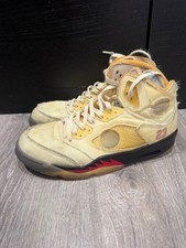 Size 9 - Jordan 5 SP x Off-White Mid Sail