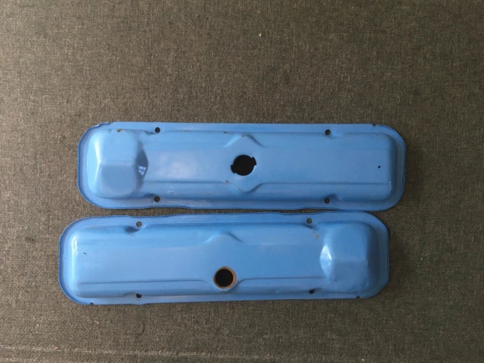 Pontiac Lemans Catalina Bonneville 1965 1966 cubiertas de válvula California Foto 3 de 3