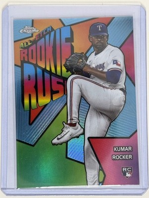 2025 Topps Chrome - All-Etch Rookie Rush Kumar Rocker #CERR-13 RC CASE HIT!!!