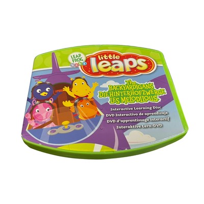 Leap Frog Little Leaps- The Backyardigans Disney Interactive Disc DVD 9+ Months