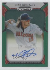 2019 Panini Prizm Draft Picks Auto Green Prizm Nick Quintana #78 Auto 0b2