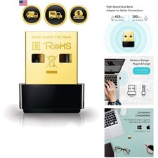 Nano AC600 USB WiFi Adapter Dual Band 2.4G 5G Wireless Network Transceiver