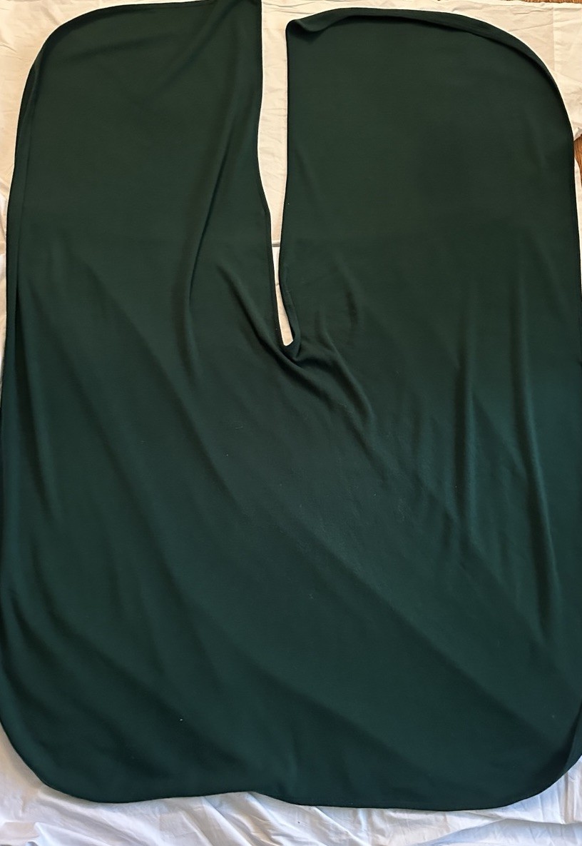 Carlisle Lambswool Cape Shawl Forest Green Women’s OS