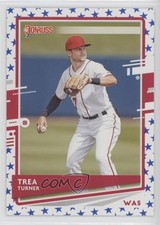 2020 Panini Donruss Independence Day Trea Turner (Base) #108 0t2