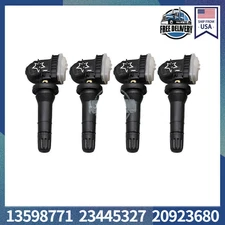 4Pc TPMS 20923680 13598771 For GMC Chevrolet Buick Cadillac Tire Pressure Fyykil
