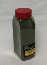 WOODLANDS SCENICS FL635 Static Grass Flock - Medium Green - 32 oz Shaker - NEW
