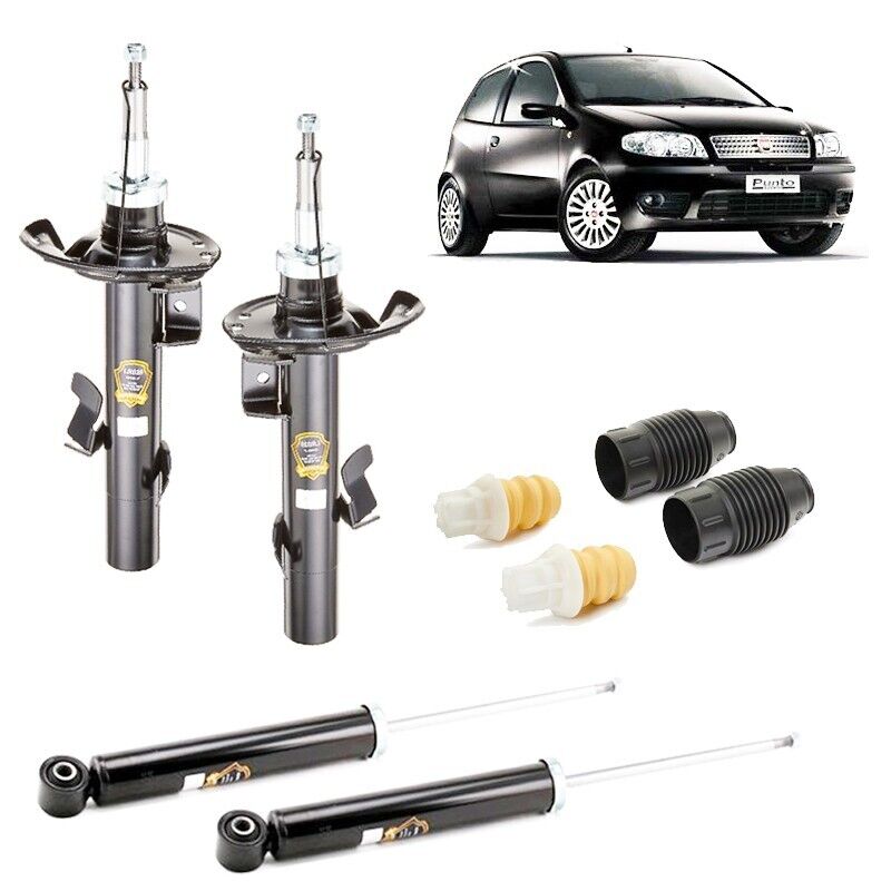 KIT 4 AMMORTIZZATORI COMPLETO CON TAMPONI FIAT PUNTO 188 1.2 1.4 BZ E 1.3 JTD - Foto 2