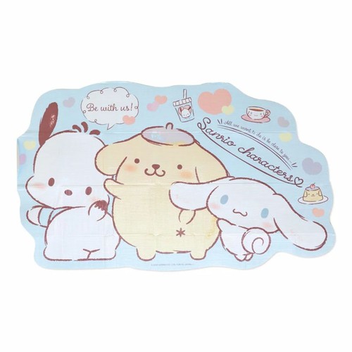 Sanrio Characters Cushion Place Mat Outdoor Pompompurin Cinnamoroll Pochacco New - Picture 9 of 12