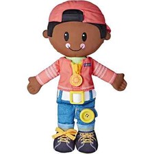 Playskool Dressy Kids Doll Brown Hair Learnin...