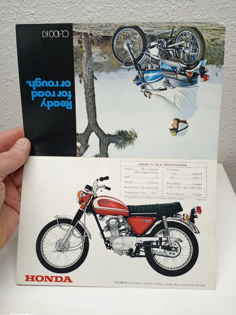 1971 honda on sale cl100 scrambler