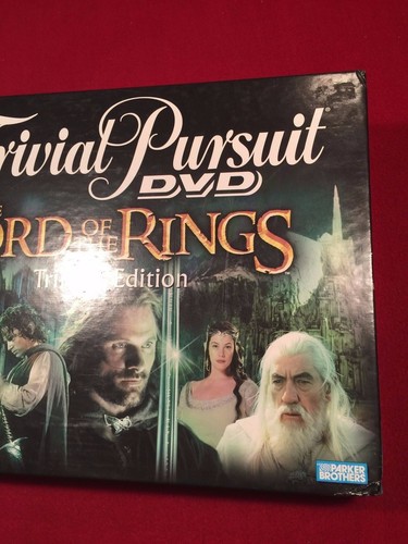 The Lord of the Rings Trivial Pursuit DVD Trilogy Edition Family Board Game PB - Picture 9 of 12