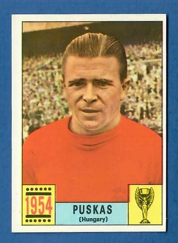PANINI MEXICO 70 FOOTBALLER FIGURE - RECOVERY - PUSKAS 1954