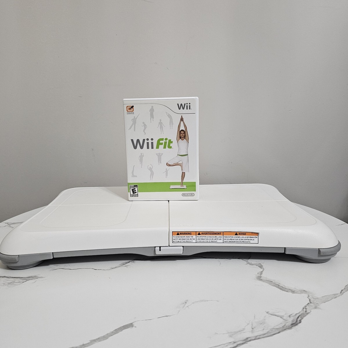 Nintendo Wii Balance Board With Wii Fit Game, Tested and
