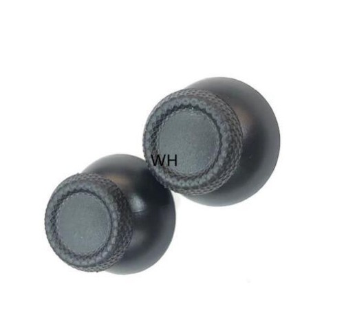 25 Pair Replacement Thumb Stick Joystick Cap for PS5 Gamepad Controllers ,Black - Picture 4 of 7