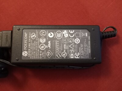  Polycom SPS-12A-015 P/N 1465-42340-002 Power Supply 100-240V 0.5A | 24V 500mA