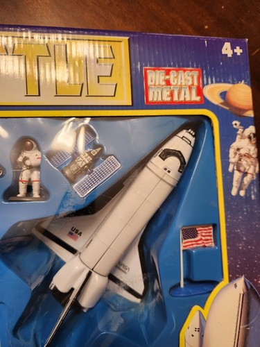 Realtoy Space Shuttle Set Die Cast Metal Nasa 38920 Vintage New Launching Truck - Picture 4 of 10