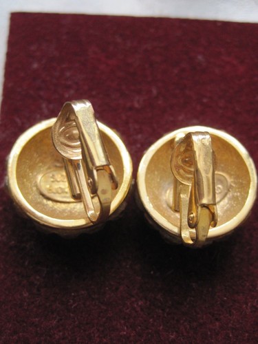 Suzanne Bjontegard jewellery- ladies vintage earrings by - 3 pairs clip ons - Picture 9 of 11
