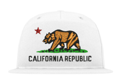 Youth Designz Unisex Cap California Republic Kappe Snapback Kalifornien Lustig