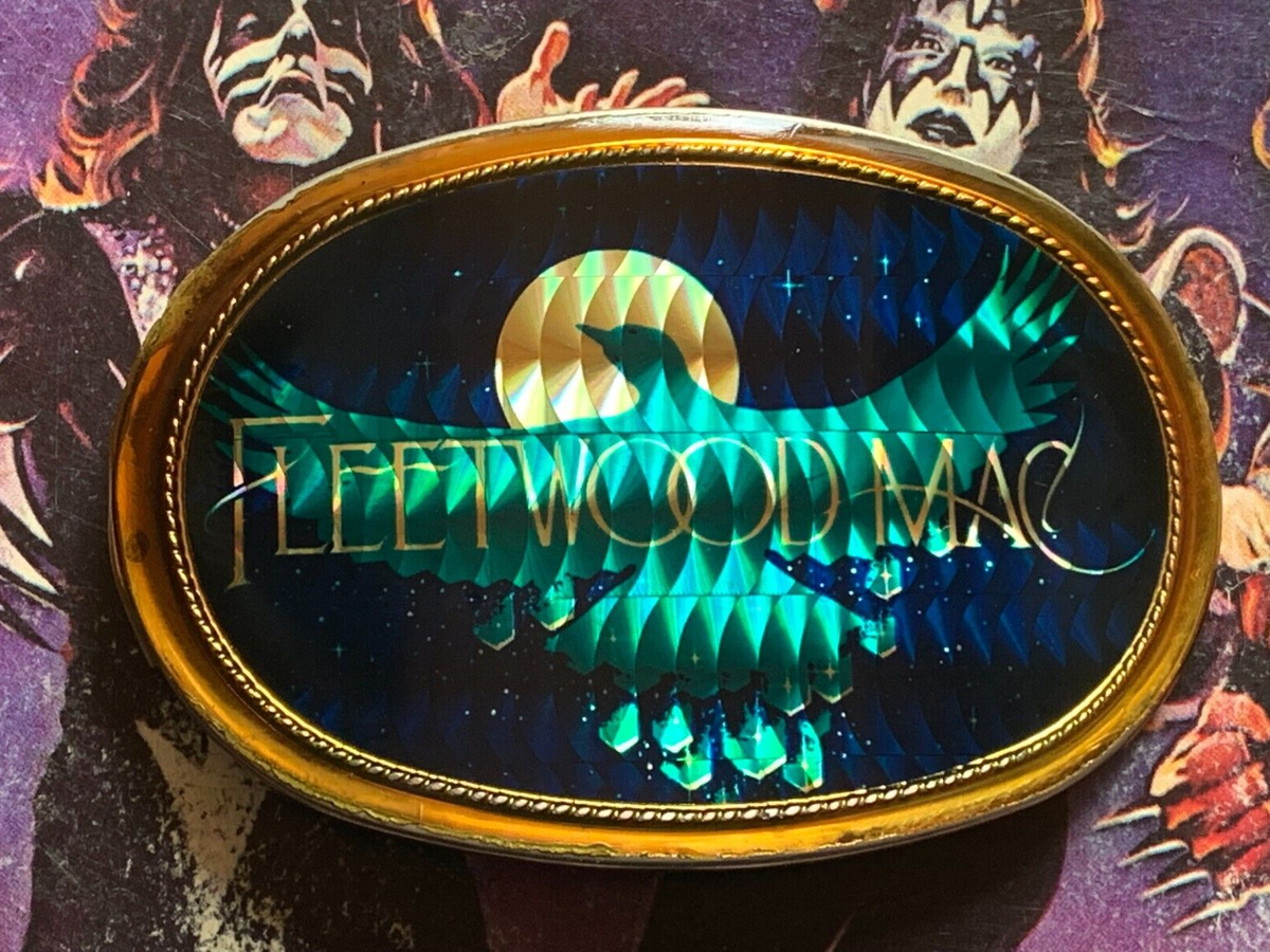 FLEETWOOD MAC VINTAGE 1977 PACIFICA COLLECTIBLE PRISM BELT  display picture 2